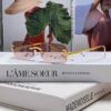 6931fc343a89a121ed54cb97 Cartier 2024 New Arrival Square Frameless Cut-Out Sunglasses for Women, Slimming, Fashionable European-American Style, Instagram-Worthy Street Snap Chic Sunglasses, Stylish Small Eyewear