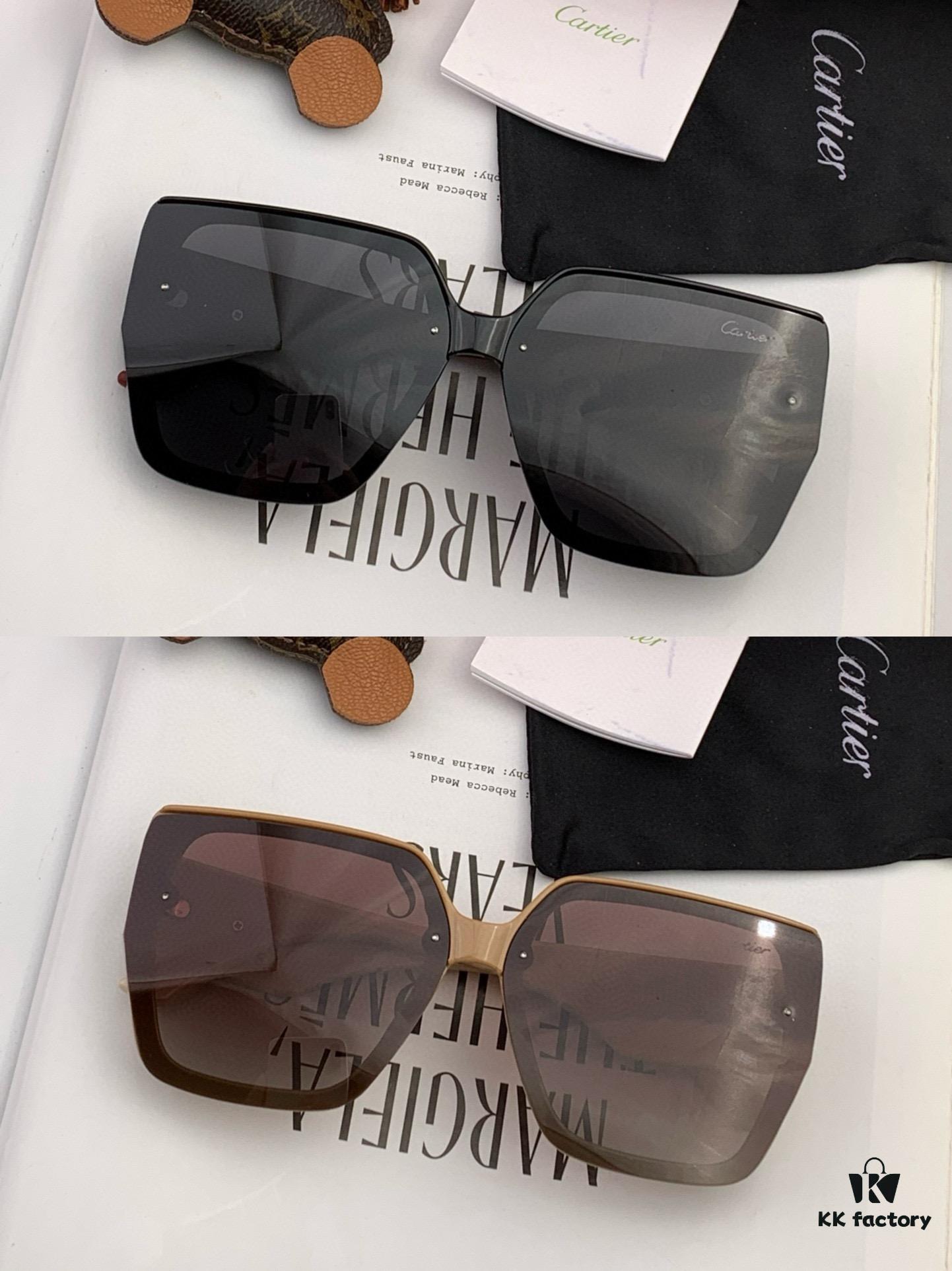 6931fc363a89a121ed54cba8 Cartier 2024 New Women's Sunglasses, K0200 Model, Classic Frame Design, Elegant and Stylish
