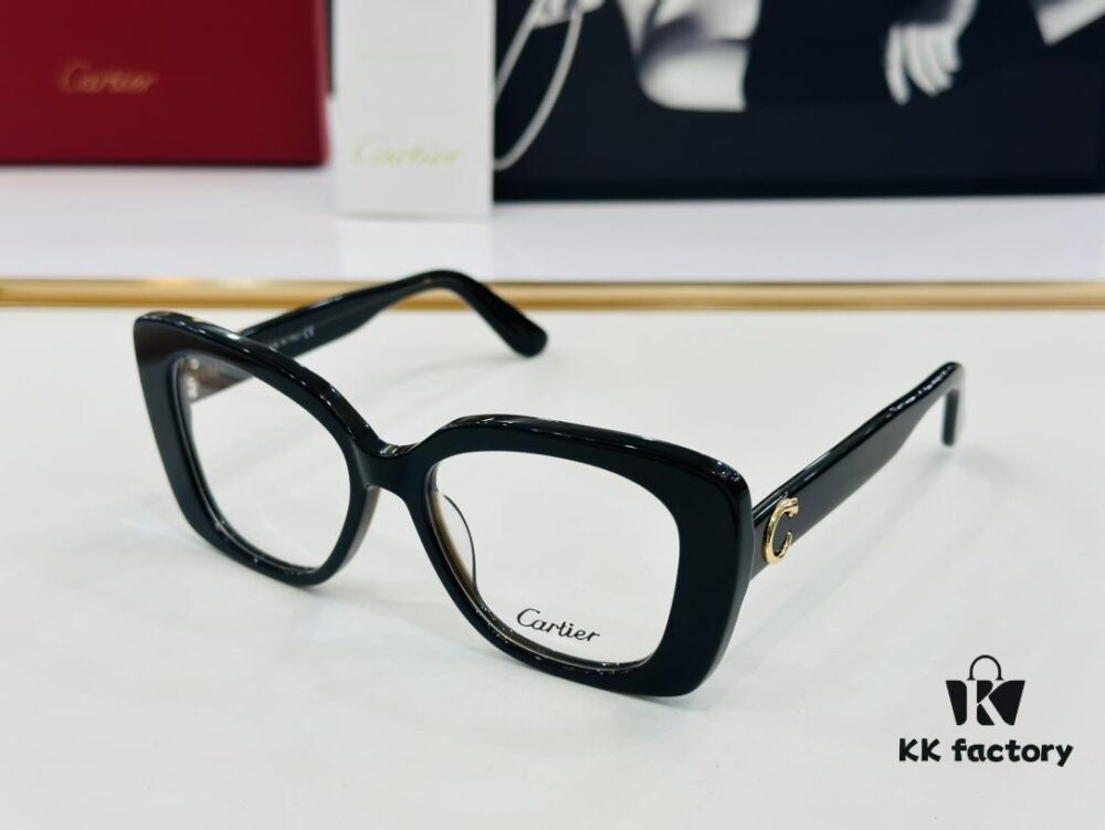 6931fc363a89a121ed54cbb2 Cartier CT0438 Size 54 □ 20-145 Unisex Stylish Optical Frame Suitable for All Face Shapes, Can Be Fitted with Prescription Lenses