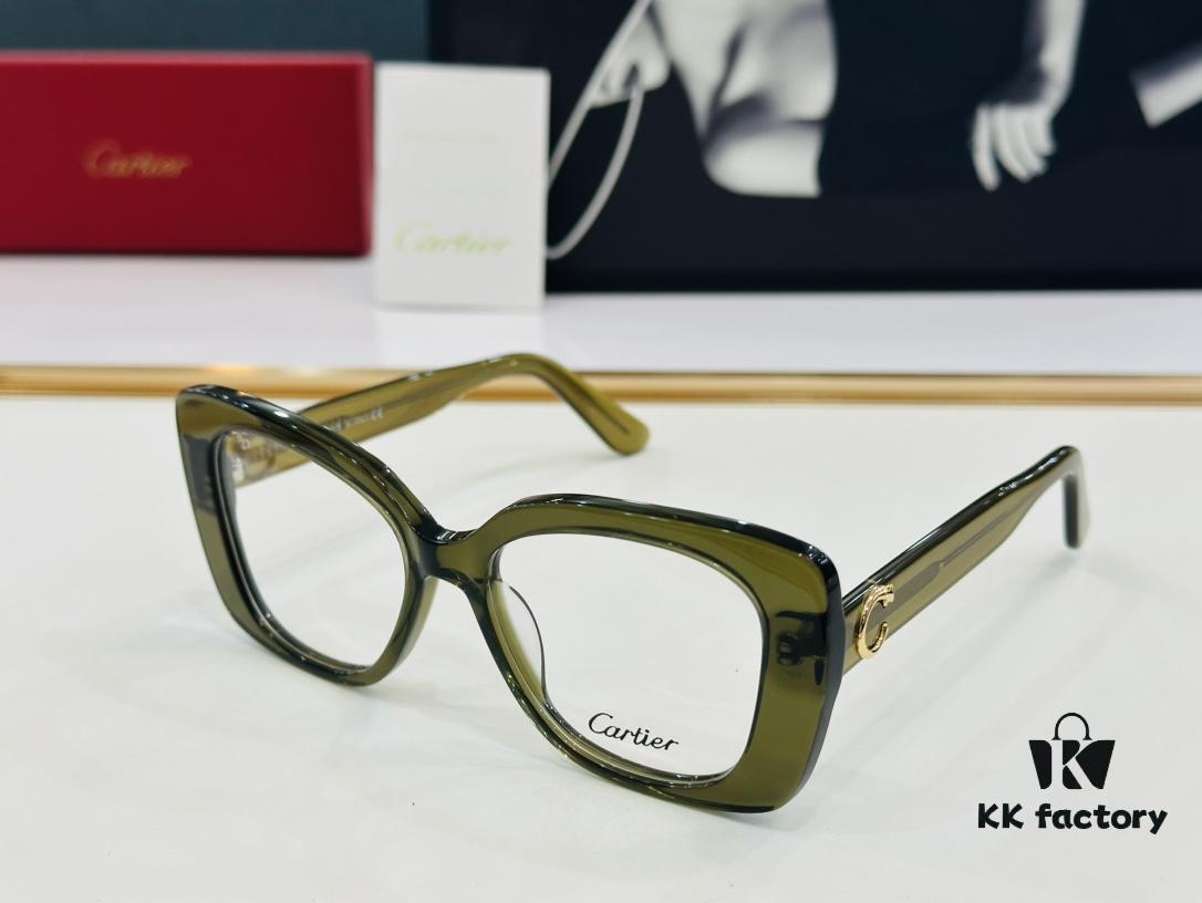 6931fc373a89a121ed54cbb8 Cartier CT0438 Size 54 □ 20-145 Unisex Stylish Optical Frame Suitable for All Face Shapes, Can Be Fitted with Prescription Lenses