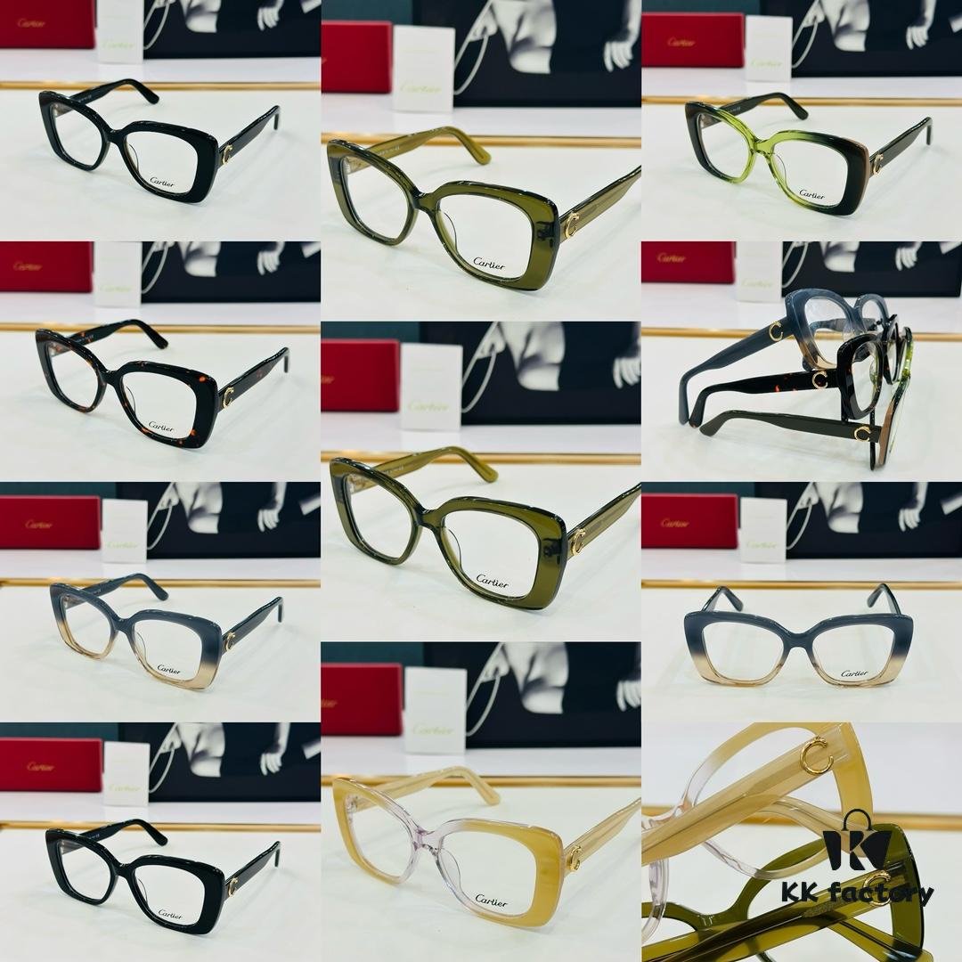 6931fc373a89a121ed54cbba Cartier CT0438 Size 54 □ 20-145 Unisex Stylish Optical Frame Suitable for All Face Shapes, Can Be Fitted with Prescription Lenses