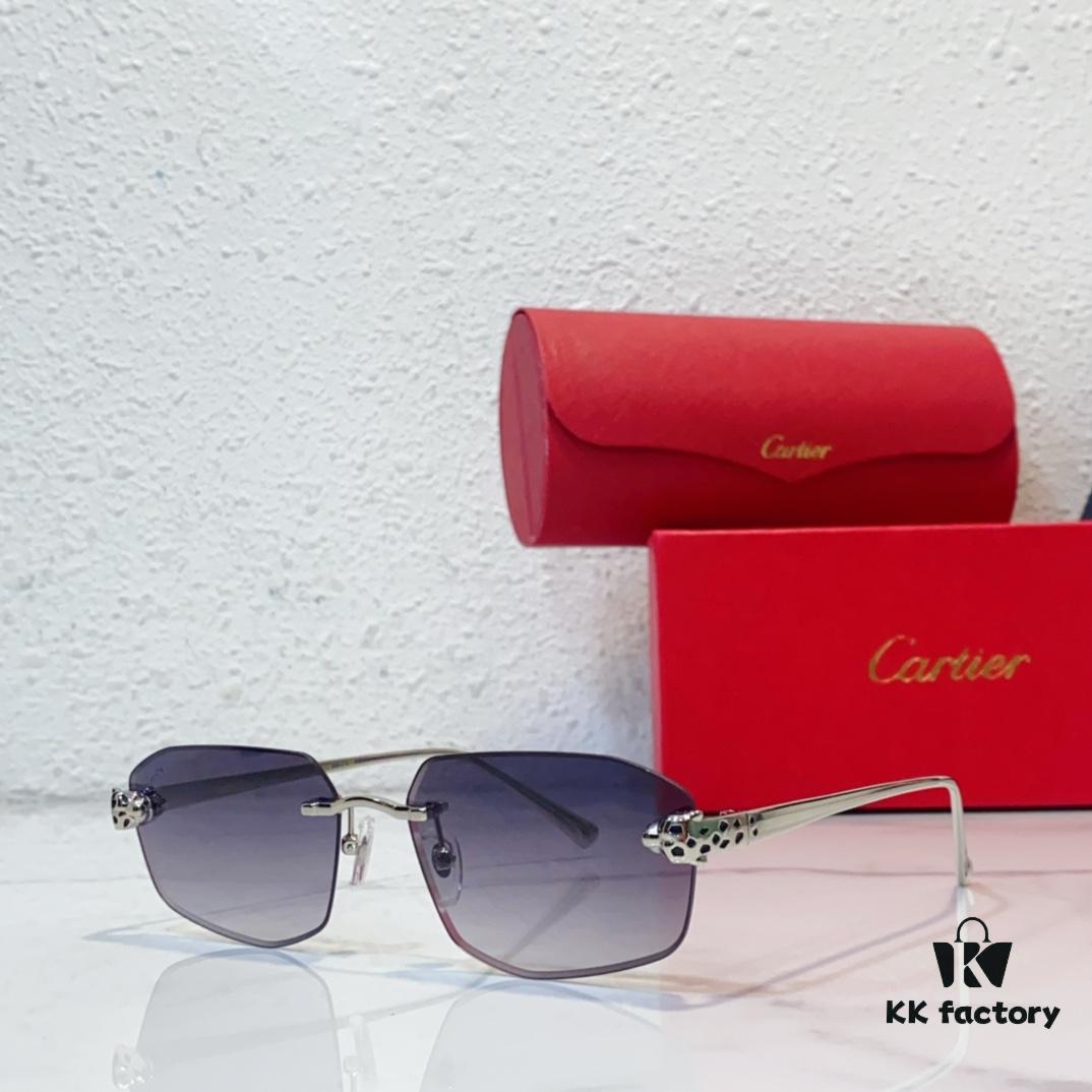 Cartier CT0583S Sunglasses, Size 56-20-143, Photochromic Lenses