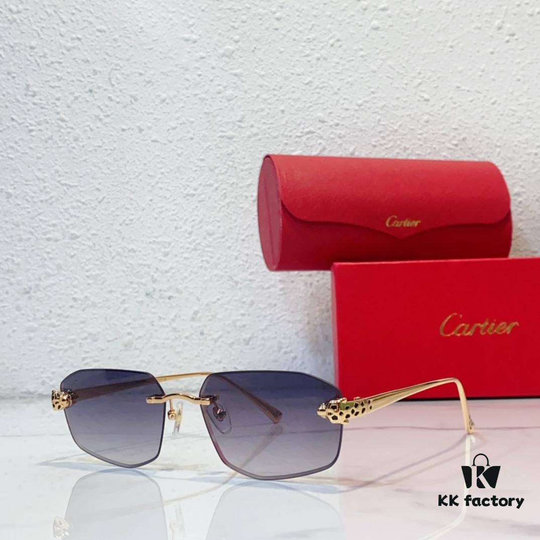 Cartier CT0583S Sunglasses, Size 56-20-143, Photochromic Lenses