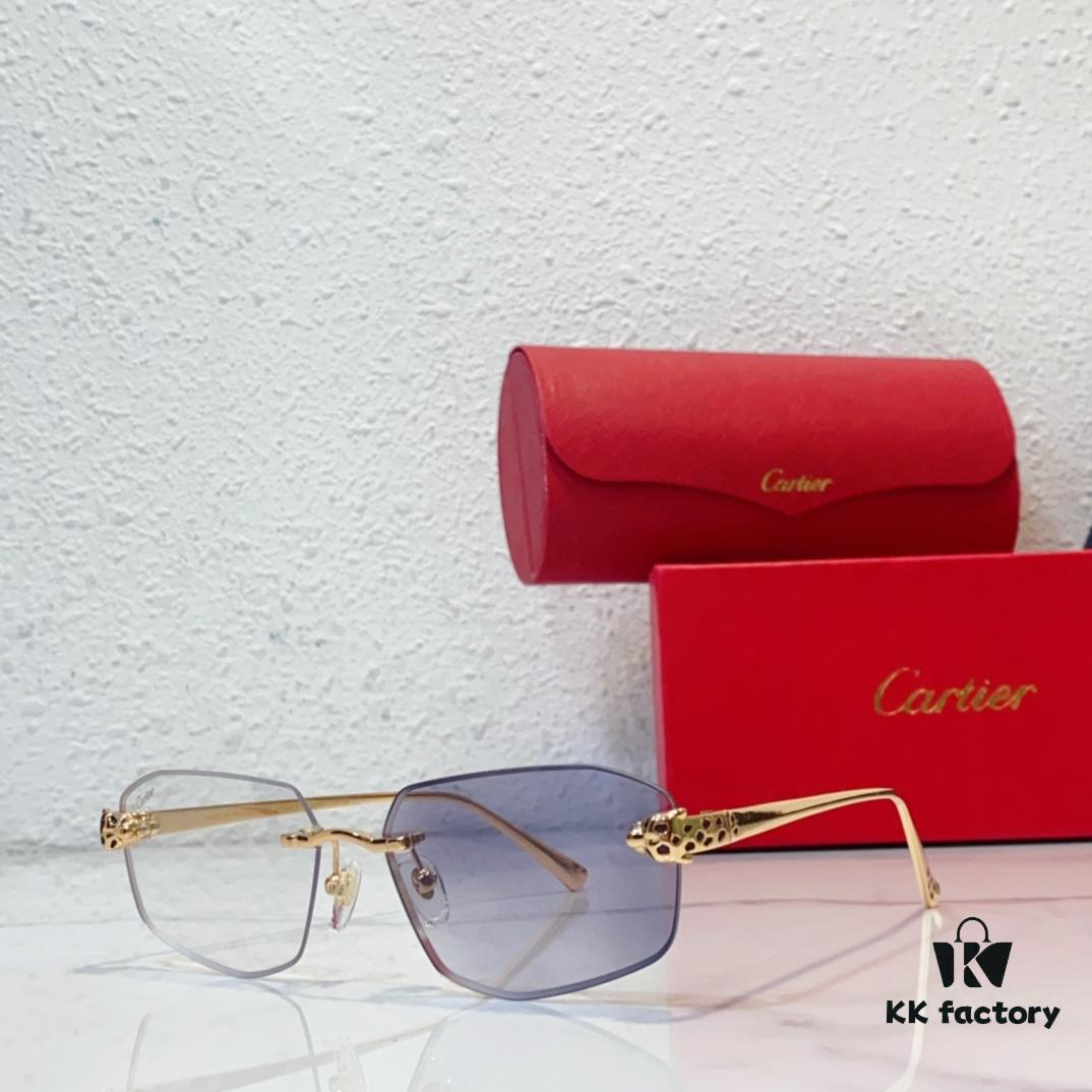 Cartier CT0583S Sunglasses, Size 56-20-143, Photochromic Lenses