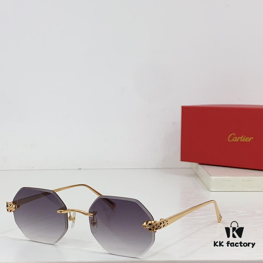 6931fc3b3a89a121ed54cbf4 Cartier MOD: CT0585S Size: 56□14-143 Photochromic Lens Eyewear Sunglasses