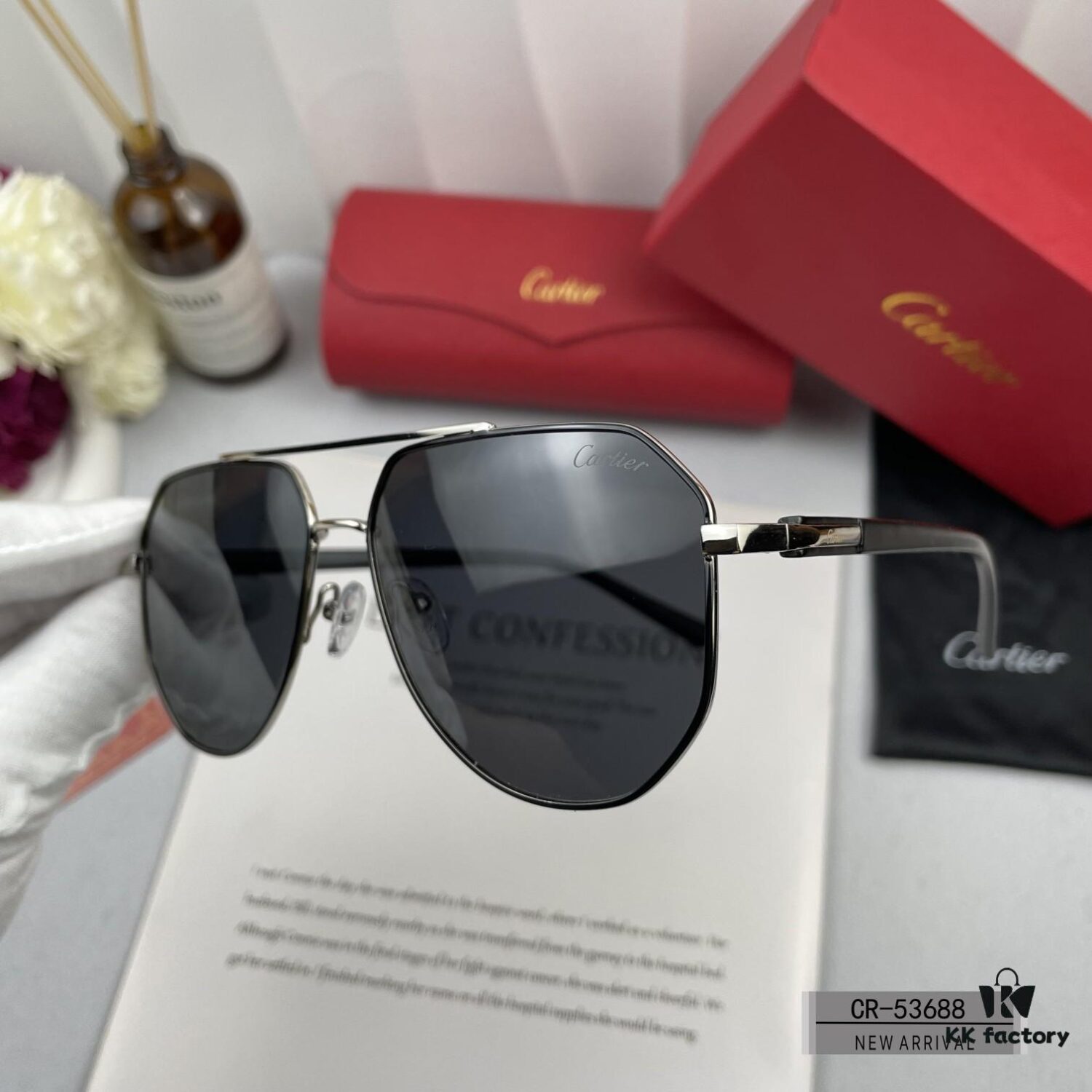 6931fc3d3a89a121ed54cc07 Cartier France - New Men's Polarized Sunglasses with Lightweight Metal Frame, Brand Luxury Unisex Design, Model 53688