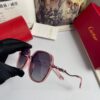 6931fc403a89a121ed54cc36 New Cartier Women's Oversized Sunglasses with PC Frame and Temples; Imported Polaroid HD Polarized Lenses