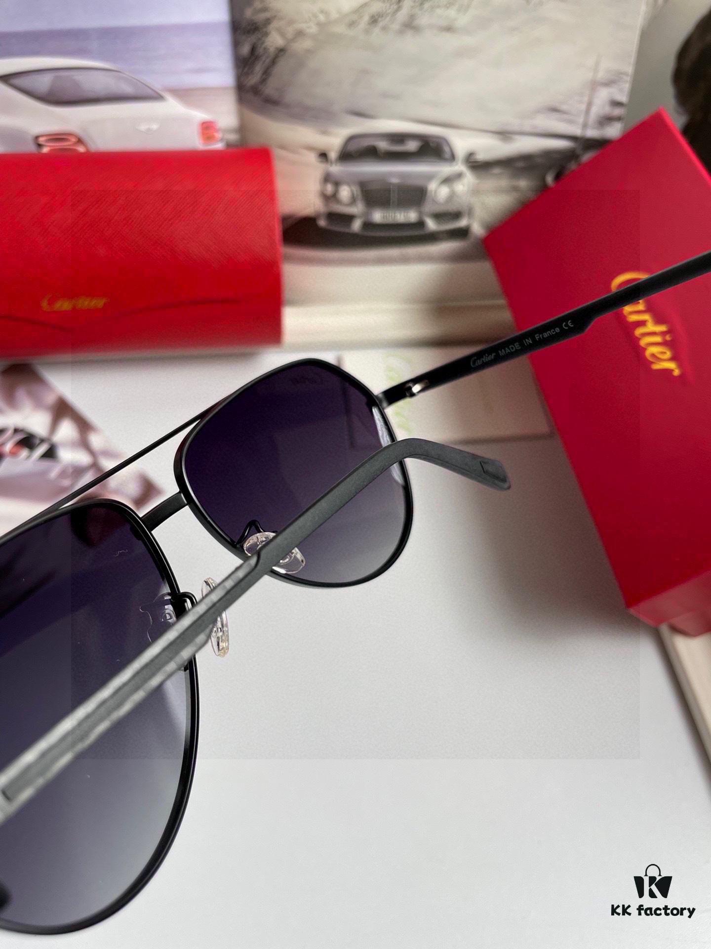 6931fc423a89a121ed54cc52 New Arrival 💥 Brand: Cartier Unisex Polarized Sunglasses - High-Quality Replica
