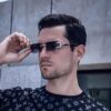 6931fc483a89a121ed54cc9b Cartier 2024 New Retro Wooden-Leg Inspired Sunglasses, Frameless Diamond-Paved Fashion Unisex Sun Glasses for Men and Women