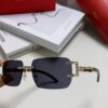 6931fc483a89a121ed54cca1 Cartier 2024 New Retro Wooden-Leg Inspired Sunglasses, Frameless Diamond-Paved Fashion Unisex Sun Glasses for Men and Women