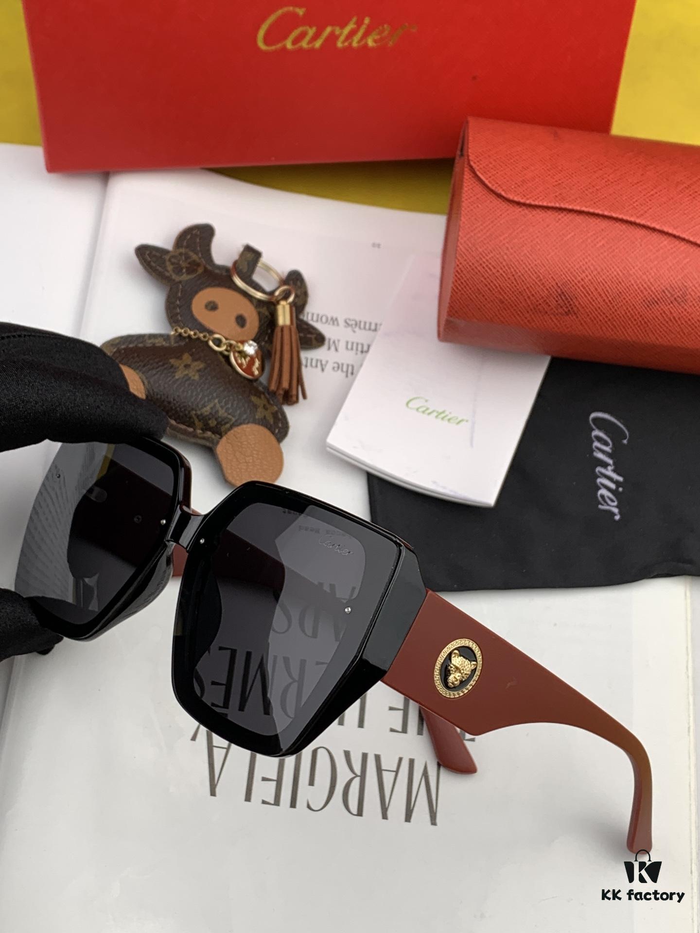 6931fc4c3a89a121ed54ccd3 Cartier 2024 New Women's Sunglasses K0200 Stylish Classic Frame Sun Glasses