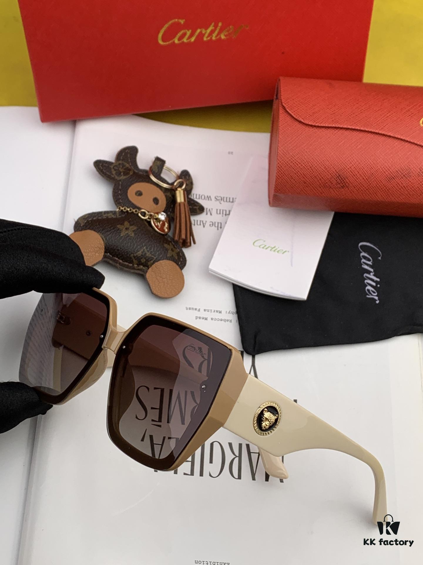 6931fc4c3a89a121ed54ccd4 Cartier 2024 New Women's Sunglasses K0200 Stylish Classic Frame Sun Glasses