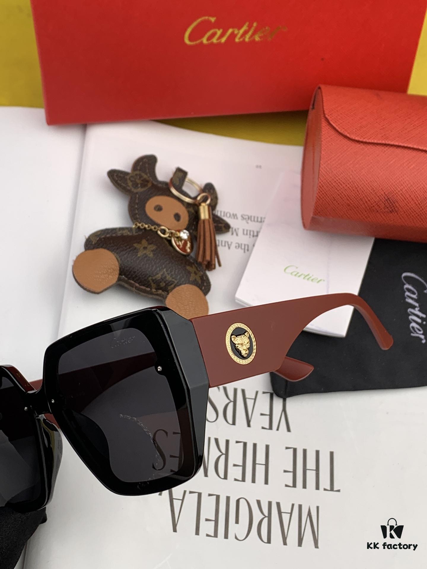 6931fc4c3a89a121ed54ccd5 Cartier 2024 New Women's Sunglasses K0200 Stylish Classic Frame Sun Glasses