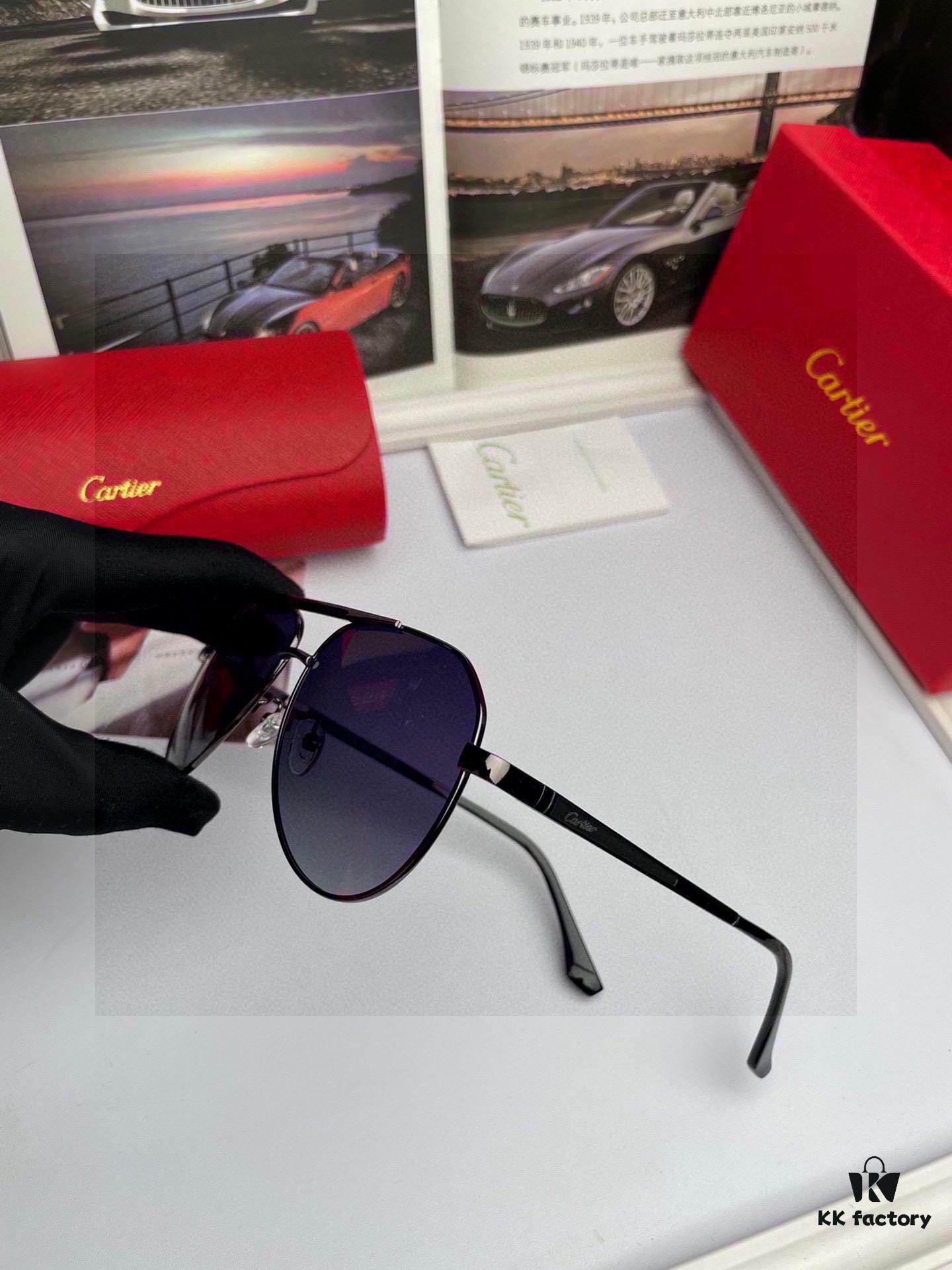 6931fc4c3a89a121ed54ccdd New Arrival💥 Brand: Cartier Original Design Unisex Polarized Sunglasses