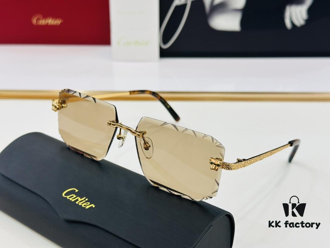 6931fc4d3a89a121ed54cce1 Cartier CT0541S Size: 56□17-140 Fashion Casual XL Sunglasses