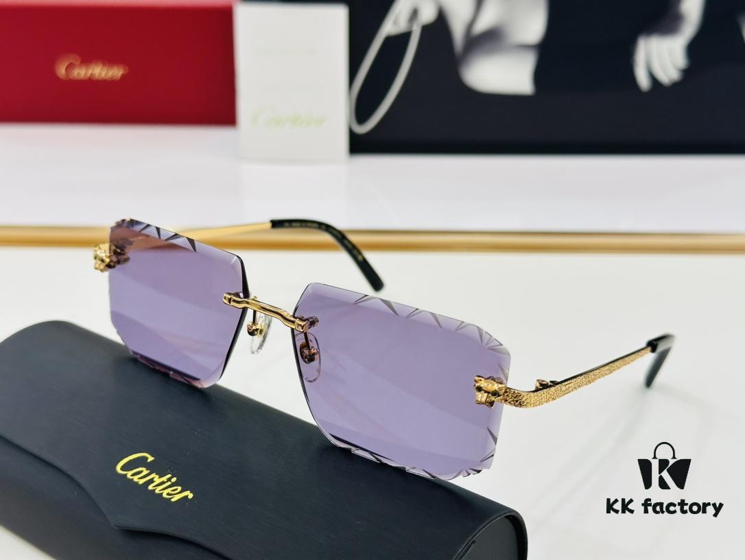 6931fc4d3a89a121ed54cce2 Cartier CT0541S Size: 56□17-140 Fashion Casual XL Sunglasses