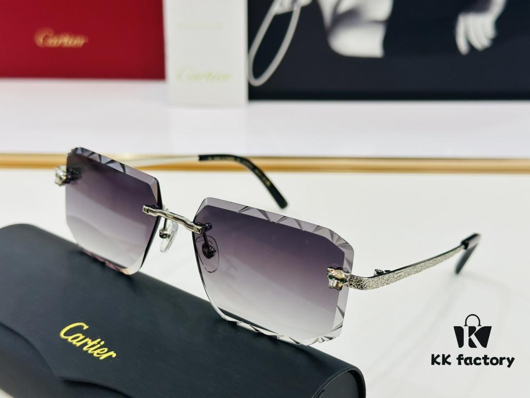 6931fc4d3a89a121ed54cce3 Cartier CT0541S Size: 56□17-140 Fashion Casual XL Sunglasses