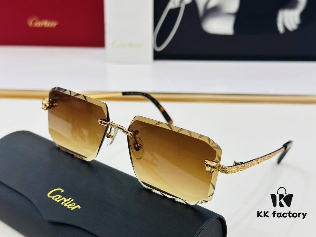 6931fc4d3a89a121ed54cce4 Cartier CT0541S Size: 56□17-140 Fashion Casual XL Sunglasses