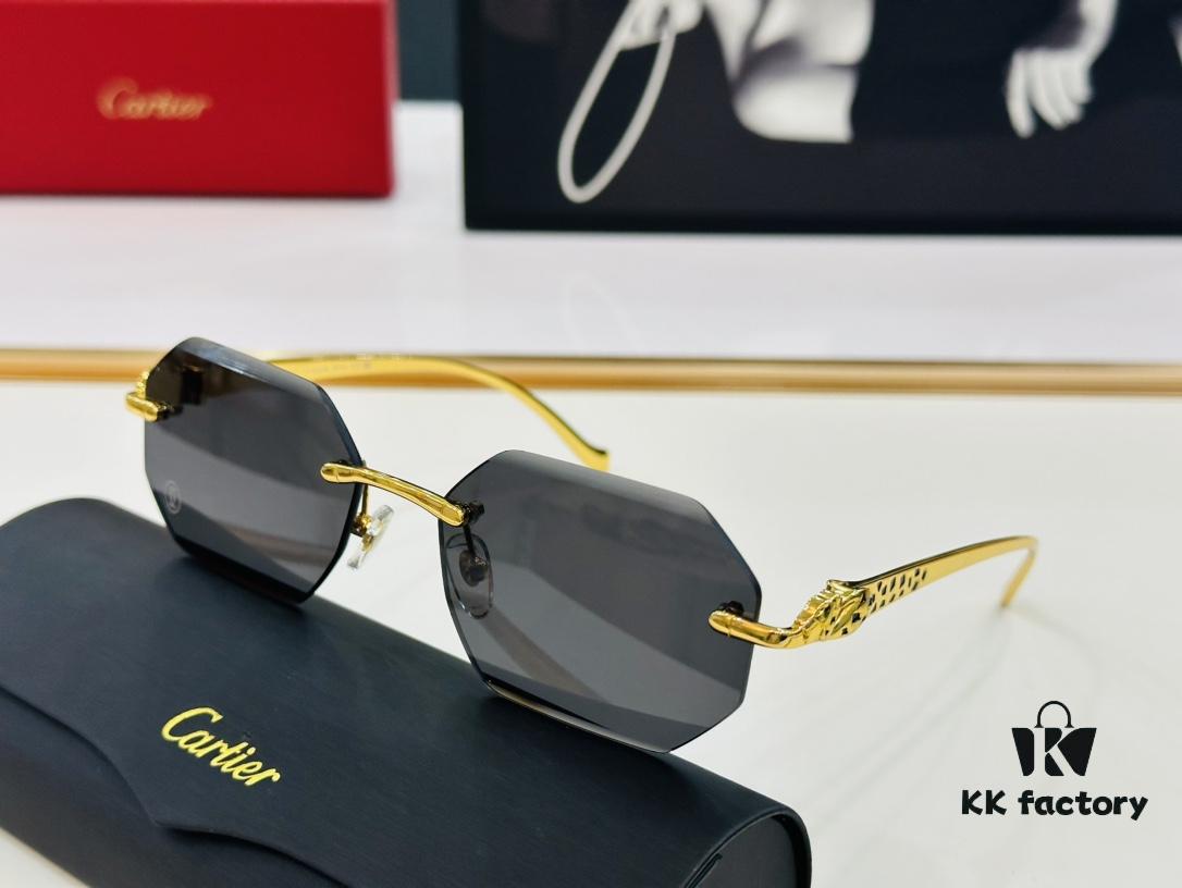 6931fc4d3a89a121ed54cce9 Cartier CT0524S Size: 56□17-130 Fashion Casual Sunglasses