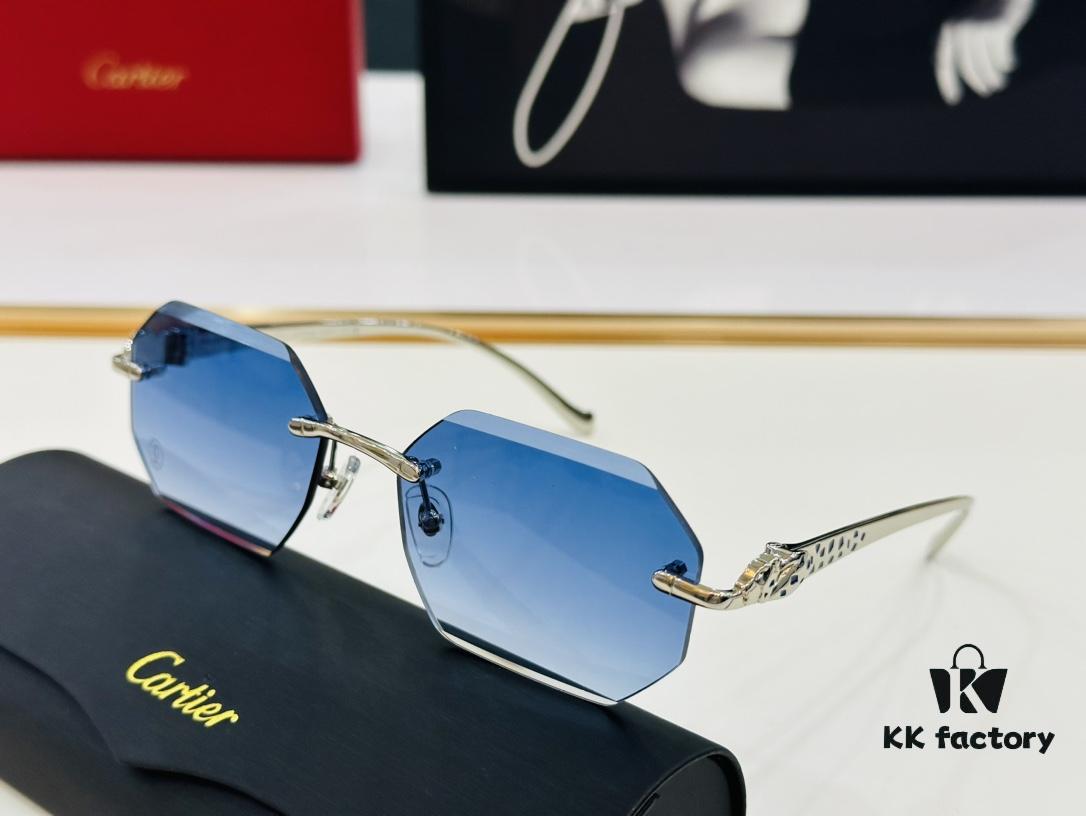 6931fc4e3a89a121ed54cceb Cartier CT0524S Size: 56□17-130 Fashion Casual Sunglasses