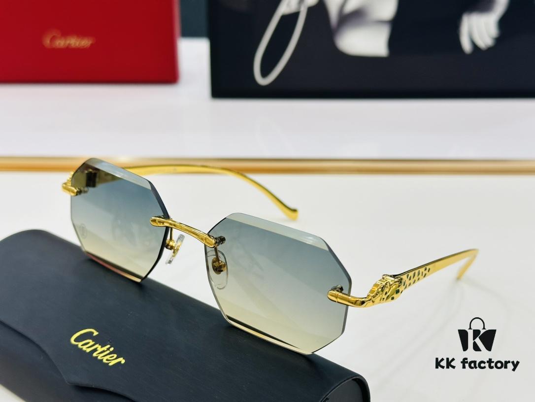 6931fc4e3a89a121ed54cced Cartier CT0524S Size: 56□17-130 Fashion Casual Sunglasses