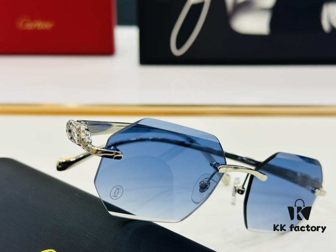 6931fc4e3a89a121ed54ccf0 Cartier CT0524S Size: 56□17-130 Fashion Casual Sunglasses