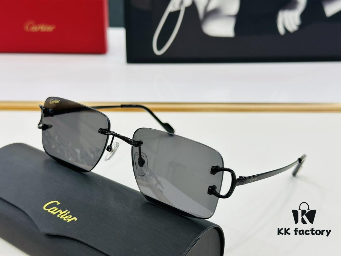 6931fc513a89a121ed54cd1f Cartier CT0330S Sunglasses Size 57□18-140 Universal Frame Shape Minimalist and Elegant Fashion Unisex