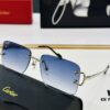 6931fc513a89a121ed54cd20 Cartier CT0330S Sunglasses Size 57□18-140 Universal Frame Shape Minimalist and Elegant Fashion Unisex
