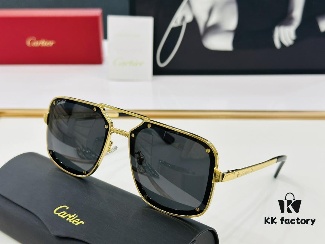 6931fc523a89a121ed54cd2a Cartier Classic Square Sunglasses Model CT0194S Size 58-17-145 C Series Driving Sunglasses