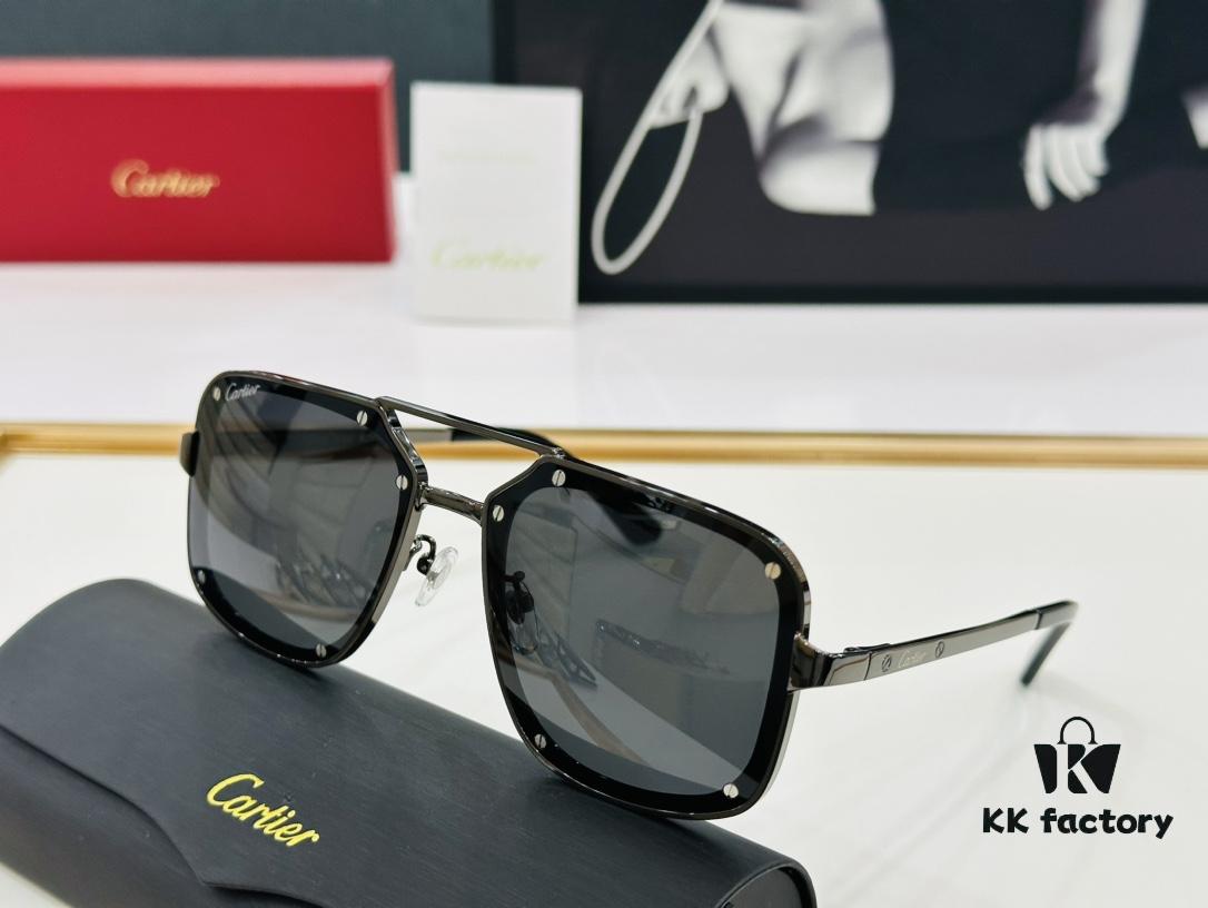 6931fc523a89a121ed54cd2b Cartier Classic Square Sunglasses Model CT0194S Size 58-17-145 C Series Driving Sunglasses