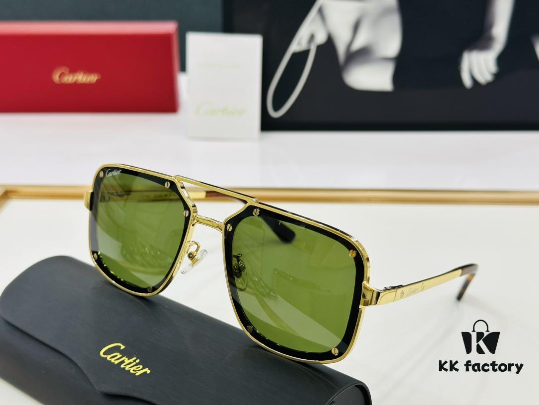 6931fc523a89a121ed54cd2c Cartier Classic Square Sunglasses Model CT0194S Size 58-17-145 C Series Driving Sunglasses