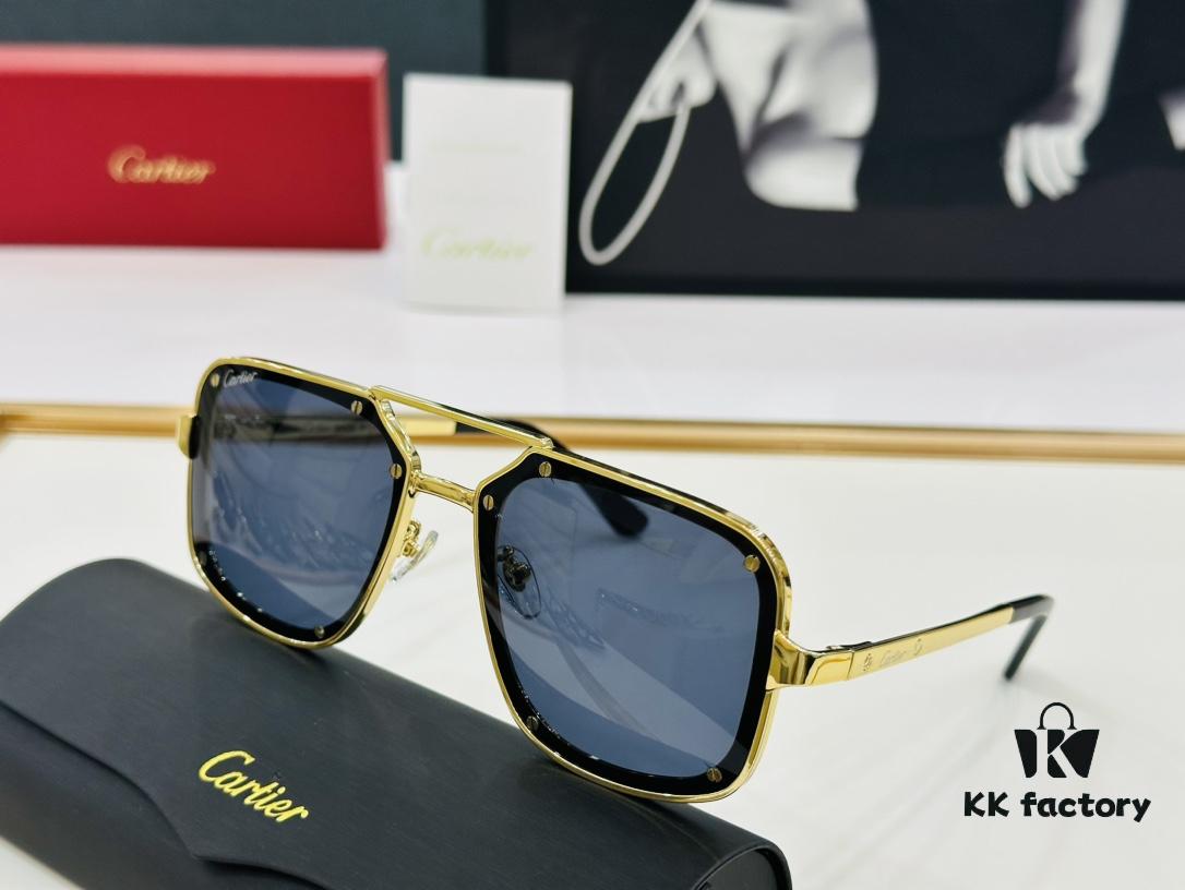 6931fc523a89a121ed54cd2d Cartier Classic Square Sunglasses Model CT0194S Size 58-17-145 C Series Driving Sunglasses