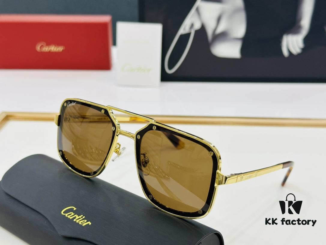 6931fc523a89a121ed54cd2e Cartier Classic Square Sunglasses Model CT0194S Size 58-17-145 C Series Driving Sunglasses