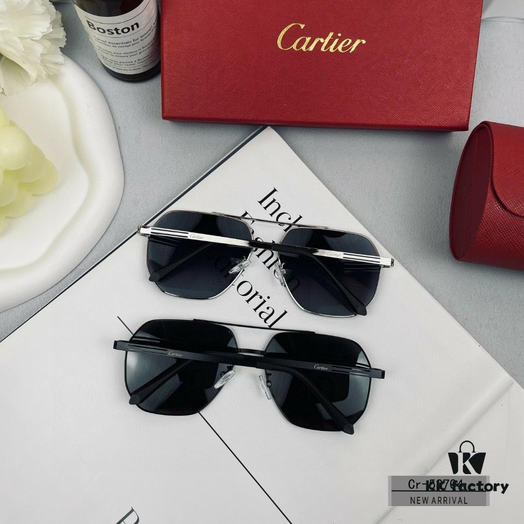 6931fc543a89a121ed54cd45 French Cartier - Cartier | Polarized Sunglasses for Men with Bolle Resin Lenses and Lightweight Metal Frame