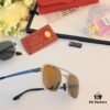 6931fc593a89a121ed54cd8a Cartier New Retro Business Men's Sunglasses, High-End Fashion Metal Sun Glasses, Minimalist Vintage Style Unisex Eyewear for Large Faces