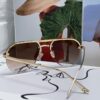 6931fc5b3a89a121ed54cda8 Cartier Unisex Round-Framed Sunglasses, New Lightweight Metal Sun Glasses for Men and Women, Fashionable and Elegant Driving Sunglasses