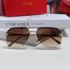 6931fc5c3a89a121ed54cdac Cartier Unisex Round-Framed Sunglasses, New Lightweight Metal Sun Glasses for Men and Women, Fashionable and Elegant Driving Sunglasses