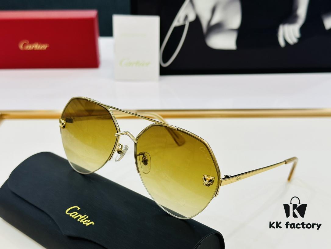 6931fc623a89a121ed54ce05 Cartier CT0355S Sunglasses, Size 64-15-140, Universal Frame Shape, Minimalist and Elegant, Fashionable and Casual, Original Color