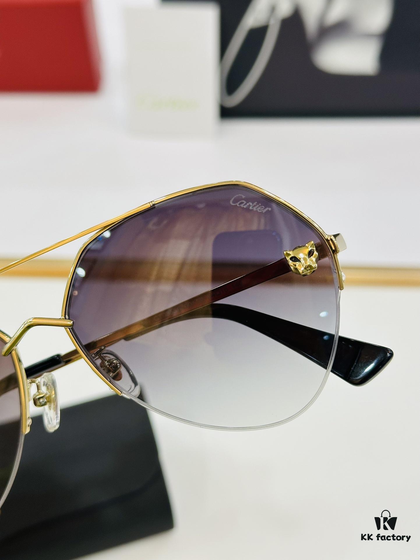 6931fc623a89a121ed54ce09 Cartier CT0355S Sunglasses, Size 64-15-140, Universal Frame Shape, Minimalist and Elegant, Fashionable and Casual, Original Color