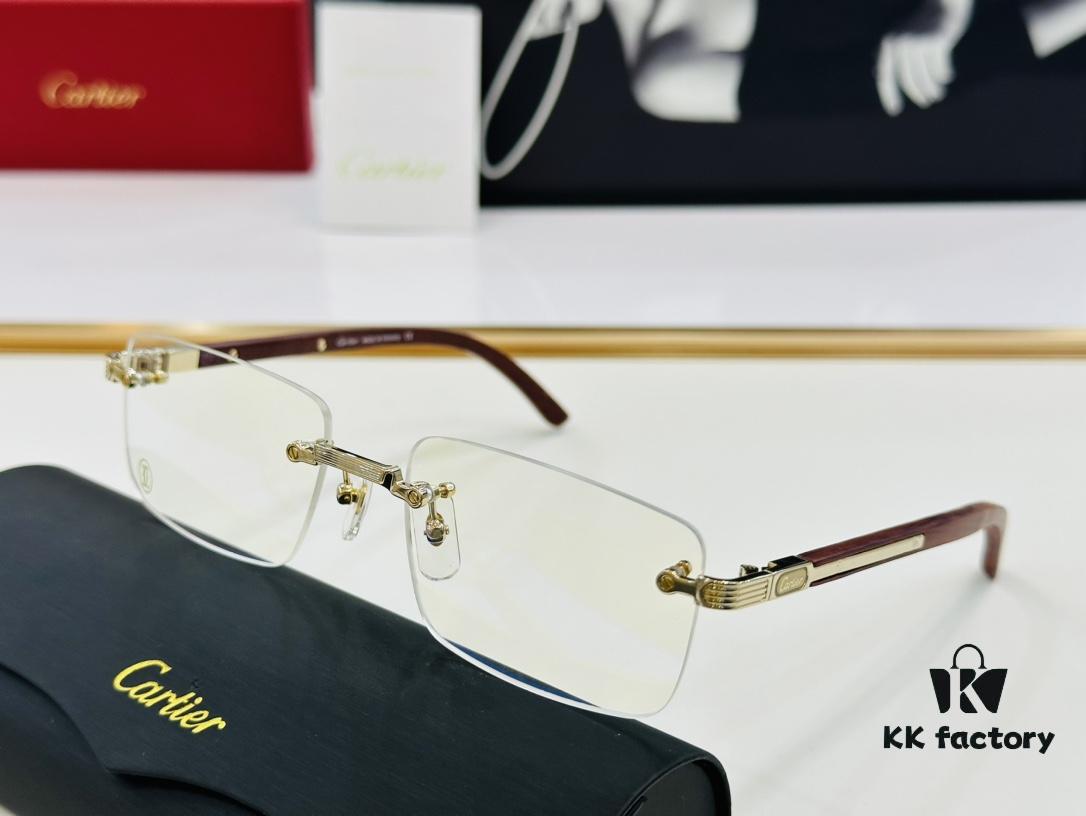 6931fc633a89a121ed54ce0e Cartier CT0490O Size 56-18-140 Men's Sunglasses, Universal Frame Shape, Comfortable Fit, Suitable for All Face Types, Can Be Fitted with Prescription Lenses