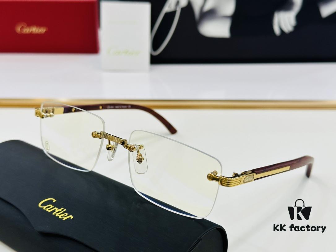 6931fc633a89a121ed54ce0f Cartier CT0490O Size 56-18-140 Men's Sunglasses, Universal Frame Shape, Comfortable Fit, Suitable for All Face Types, Can Be Fitted with Prescription Lenses