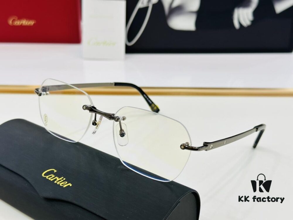 6931fc633a89a121ed54ce15 Cartier CT0407O Size 57□18-145 Men's Sunglasses, Recommended for All Face Shapes, Comfortable to Wear, Can Be Fitted with Prescription Lenses
