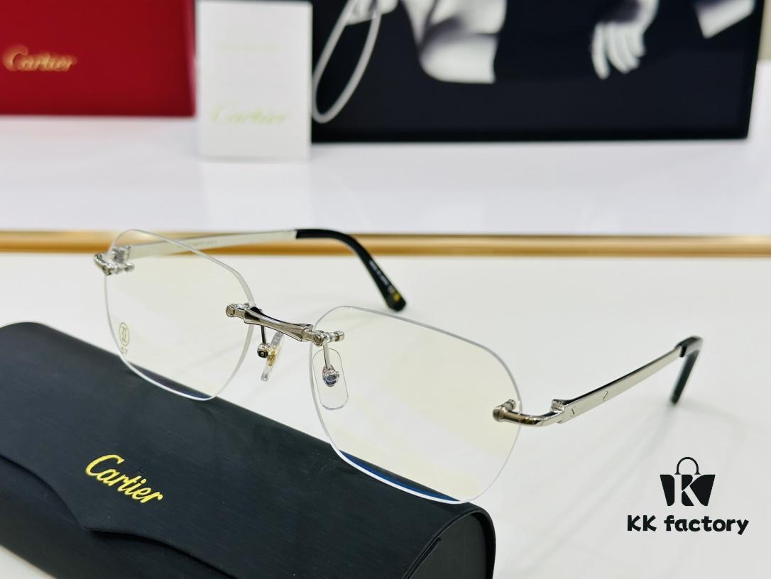 6931fc643a89a121ed54ce17 Cartier CT0407O Size 57□18-145 Men's Sunglasses, Recommended for All Face Shapes, Comfortable to Wear, Can Be Fitted with Prescription Lenses