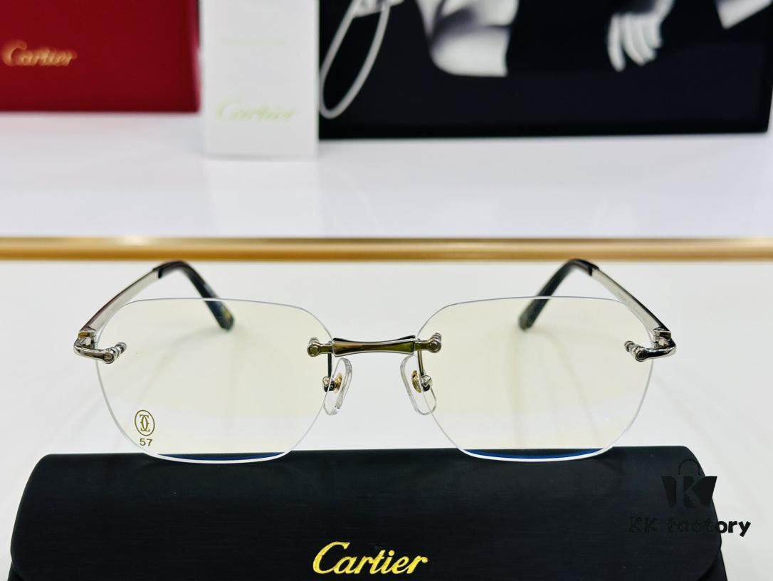 6931fc643a89a121ed54ce1b Cartier CT0407O Size 57□18-145 Men's Sunglasses, Recommended for All Face Shapes, Comfortable to Wear, Can Be Fitted with Prescription Lenses