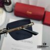 6931fc653a89a121ed54ce2f French Cartier - Cartier | Polarized Sunglasses with Polylite Lenses, Lightweight Metal Frame, Size 60-13-148, Stylish and Luxurious Design for Men