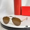 6931fc663a89a121ed54ce3a Cartier Original Website Version 1:1 Replica, MODEL: CT0354/S, Brand's Iconic Precious Sunglasses with Full Metal Frame, Unique Style and Semi-Rimmed Electroplating Craftsmanship Exuding Charm and Elegance