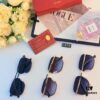 6931fc673a89a121ed54ce4c Cartier 2024 New Arrival Korean Style Summer Sunglasses with UV Protection, Gradient Square Frame Sunglasses