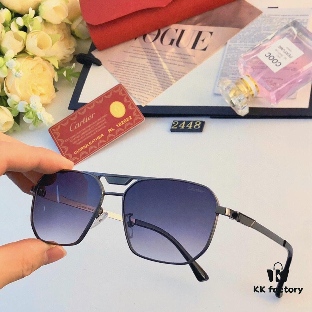6931fc6c3a89a121ed54ce8d Cartier New Arrival Sunglasses for Travel and Driving, Stylish Unisex Square-Frame Shades for Men
