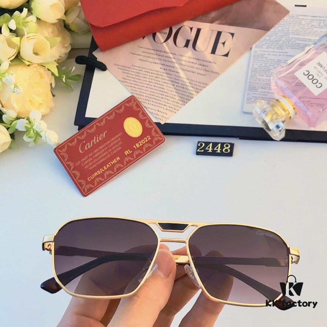 6931fc6c3a89a121ed54ce8f Cartier New Arrival Sunglasses for Travel and Driving, Stylish Unisex Square-Frame Shades for Men