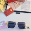 6931fc6d3a89a121ed54ce9a Cartier 2024 Fashion New Arrival Stylish Metal Double-Bridge Square Sunglasses for Driving UV Protection